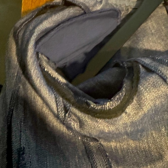 Express chambray pant suit jacket size 2 pants are size 0 excellent condition ! - Picture 8 of 8